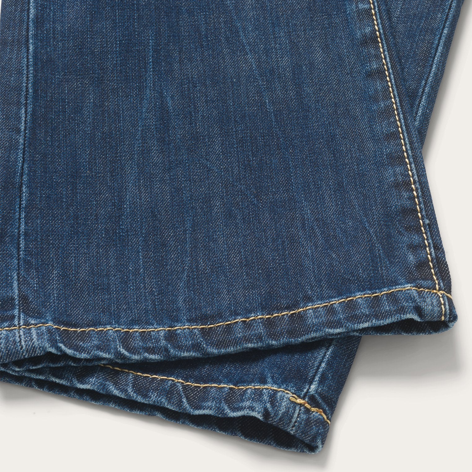 1014 Fit Semi-Destructed Wash Jeans - Image 6