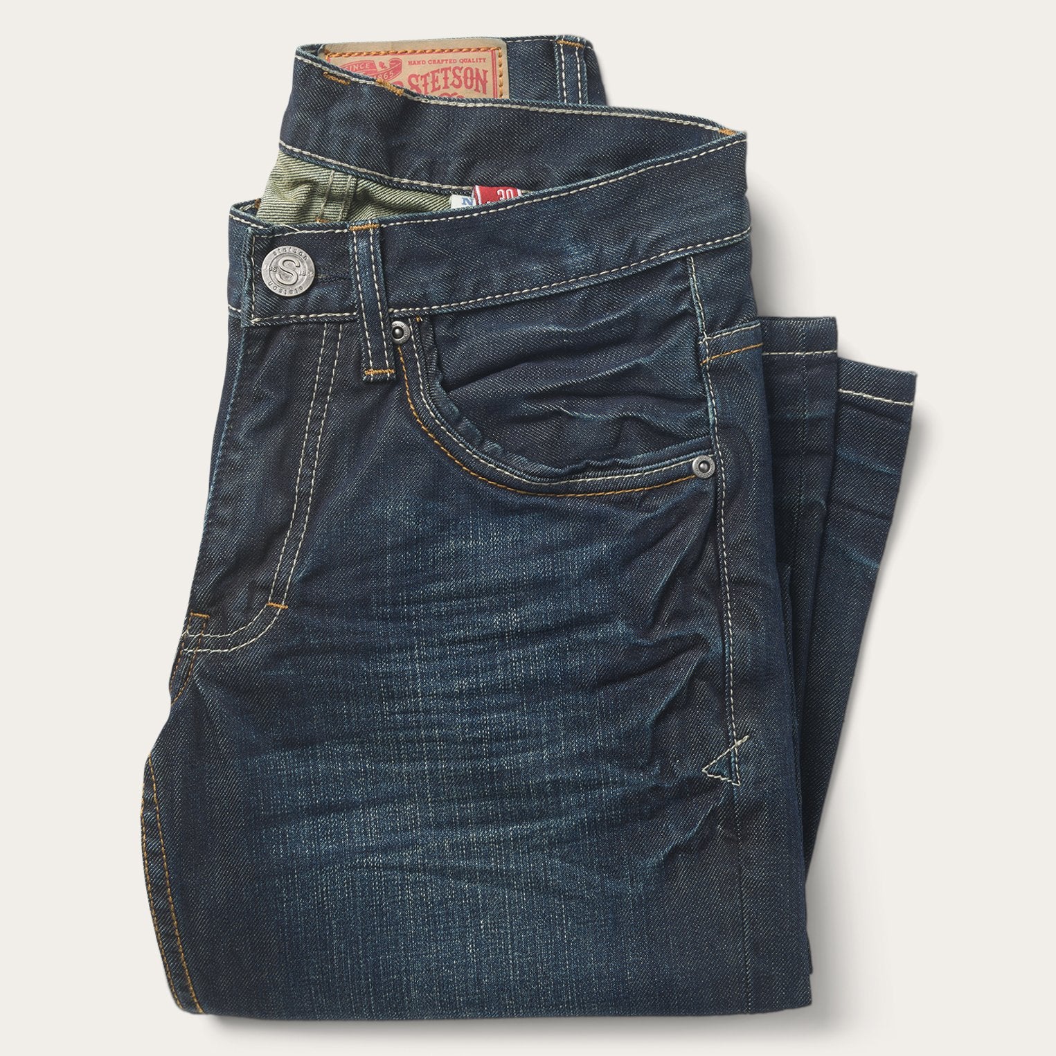 1312 Fit Jeans With a Pieced Back Pocket - Image 4