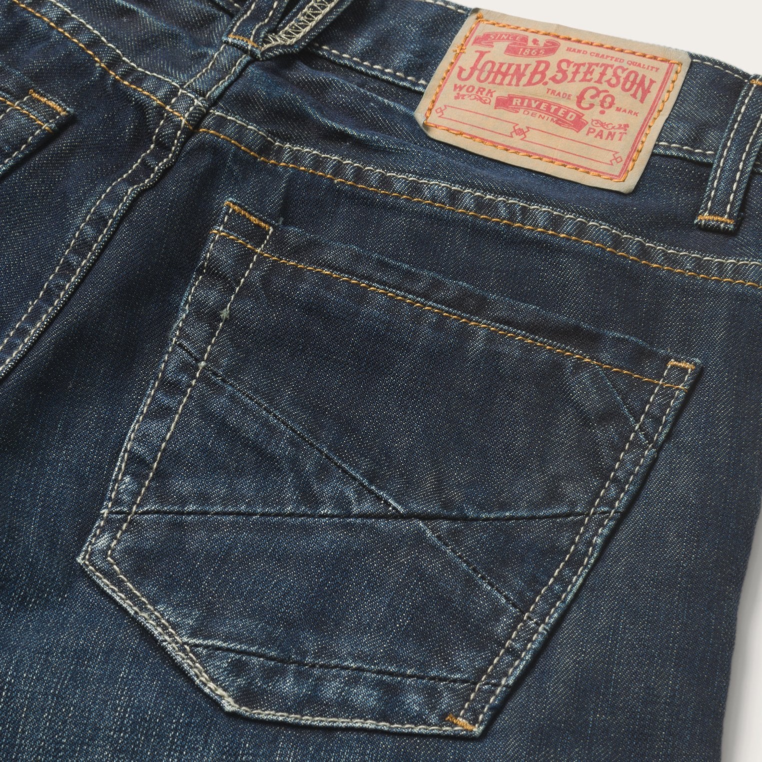 1312 Fit Jeans With a Pieced Back Pocket - Image 6