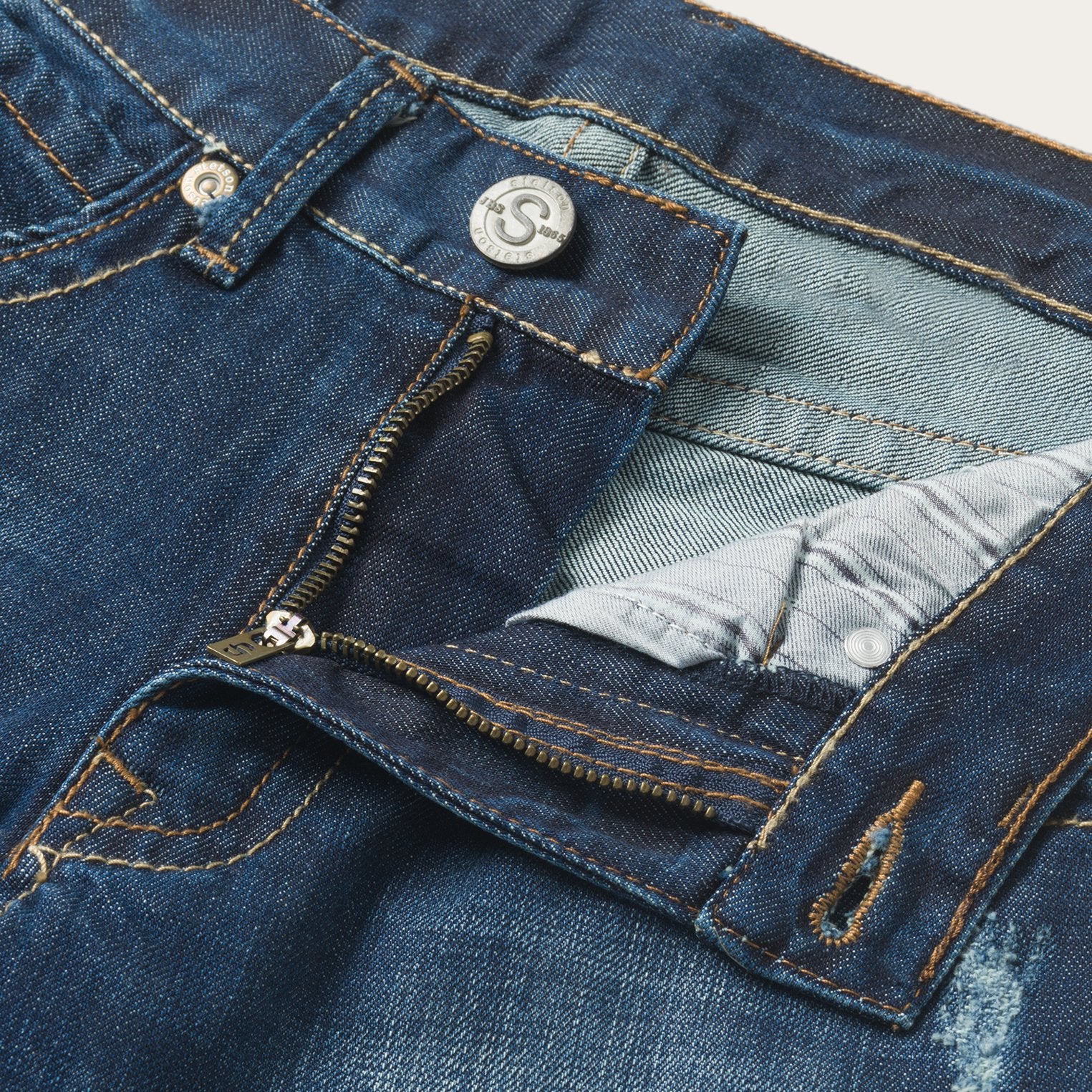 1312 Fit Jeans With Back Pocket Detail - Image 4