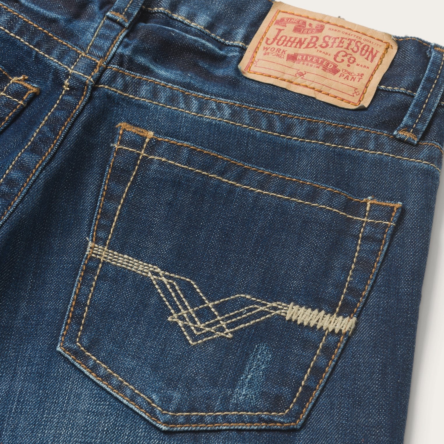 1312 Fit Jeans With Back Pocket Detail - Image 5