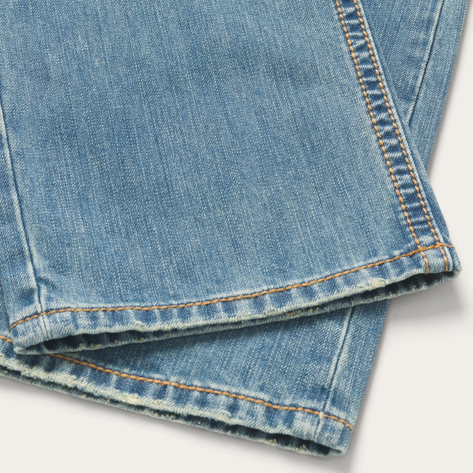1520 Fit Light Wash Jeans With Tacking - Image 7