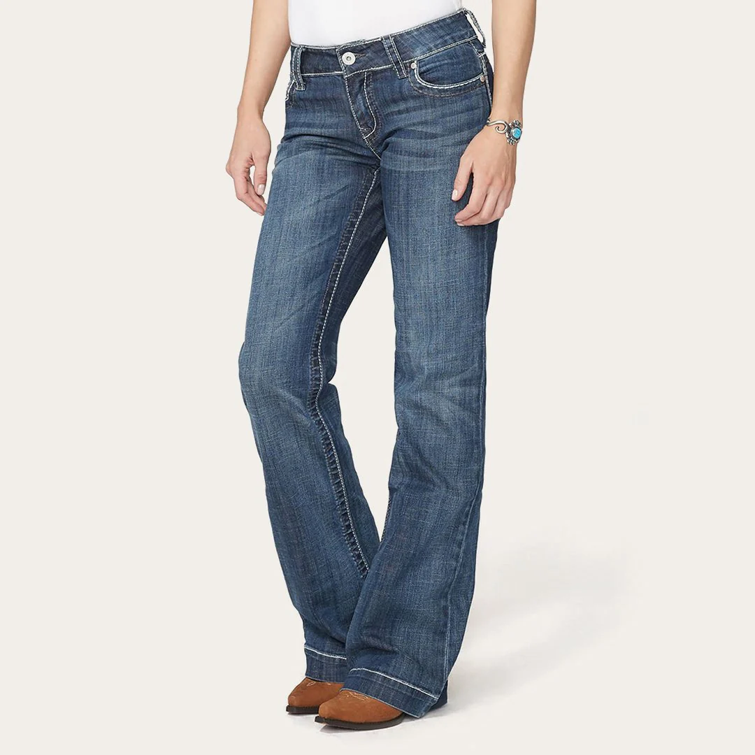 214 City Trouser Jeans With Chevron Back Pocket - Image 3