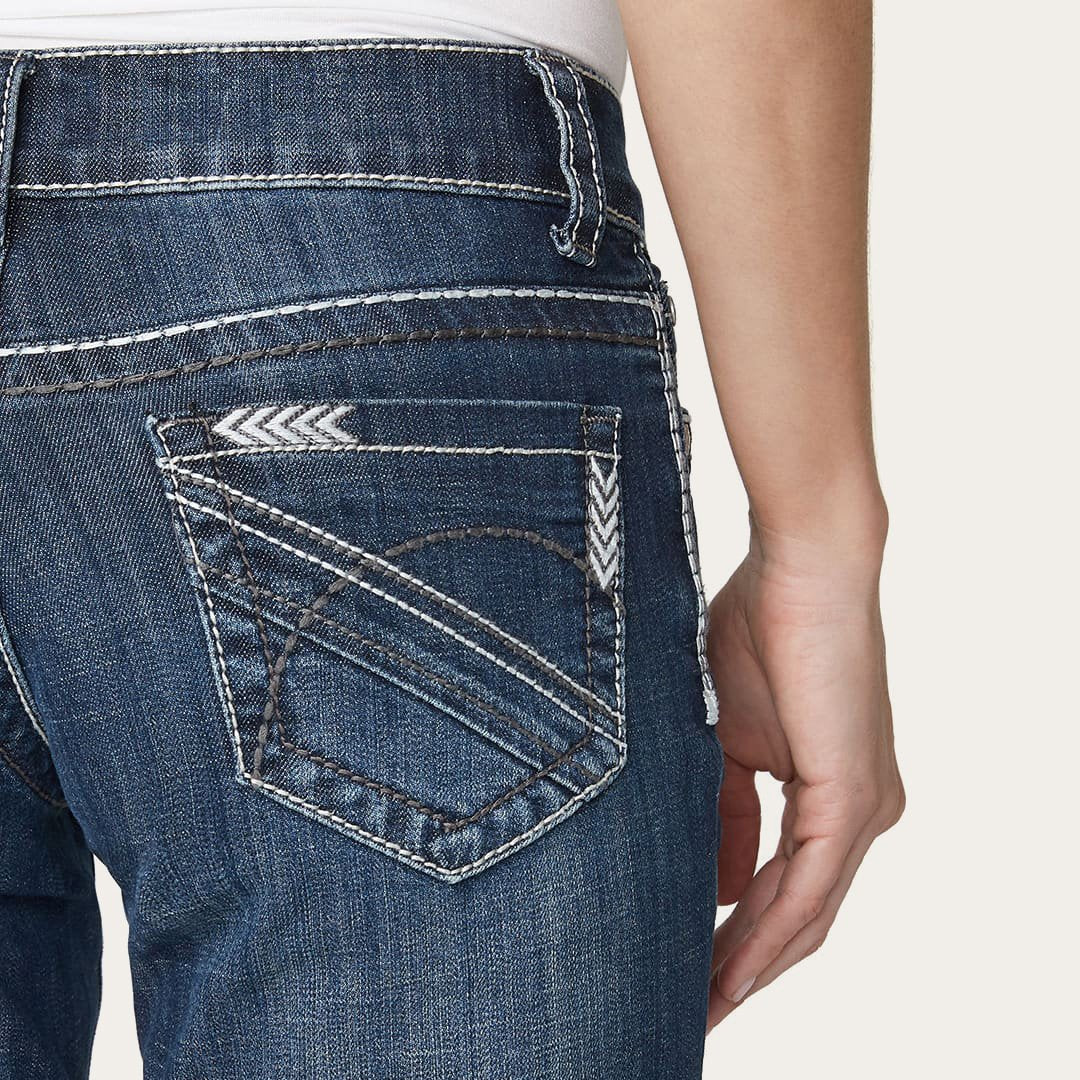 214 City Trouser Jeans With Chevron Back Pocket - Image 5