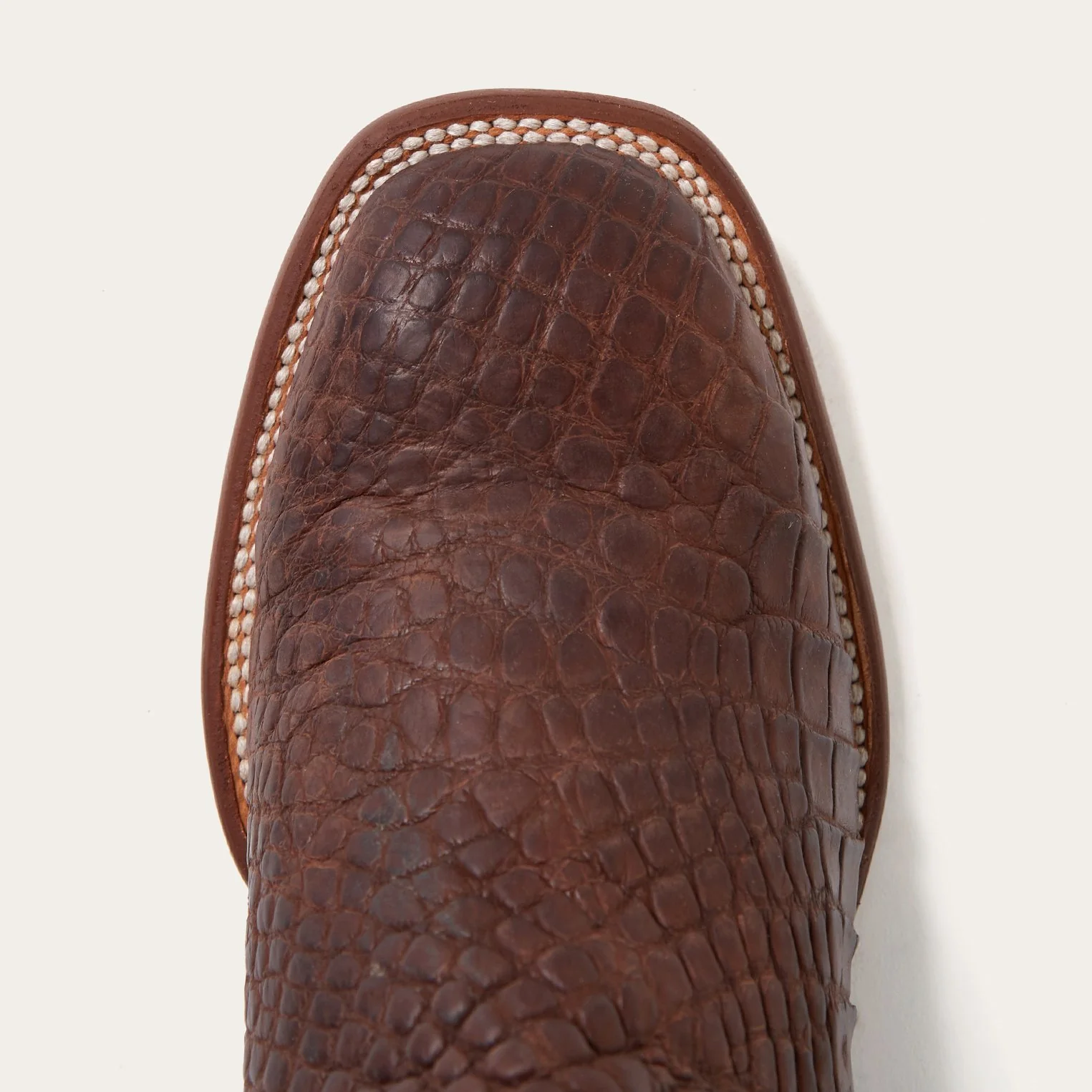 Big Horn Tobacco Alligator Cowboy Boot - Image 8