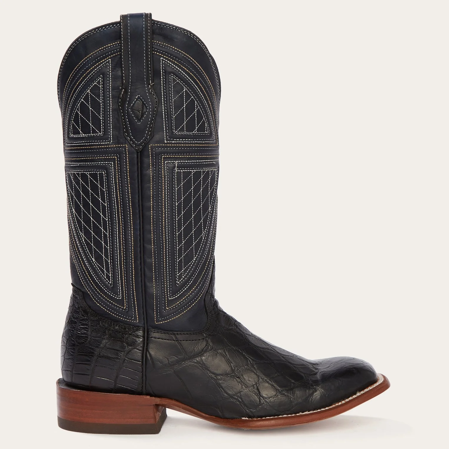 Black Falls Alligator Cowboy Boot - Image 5