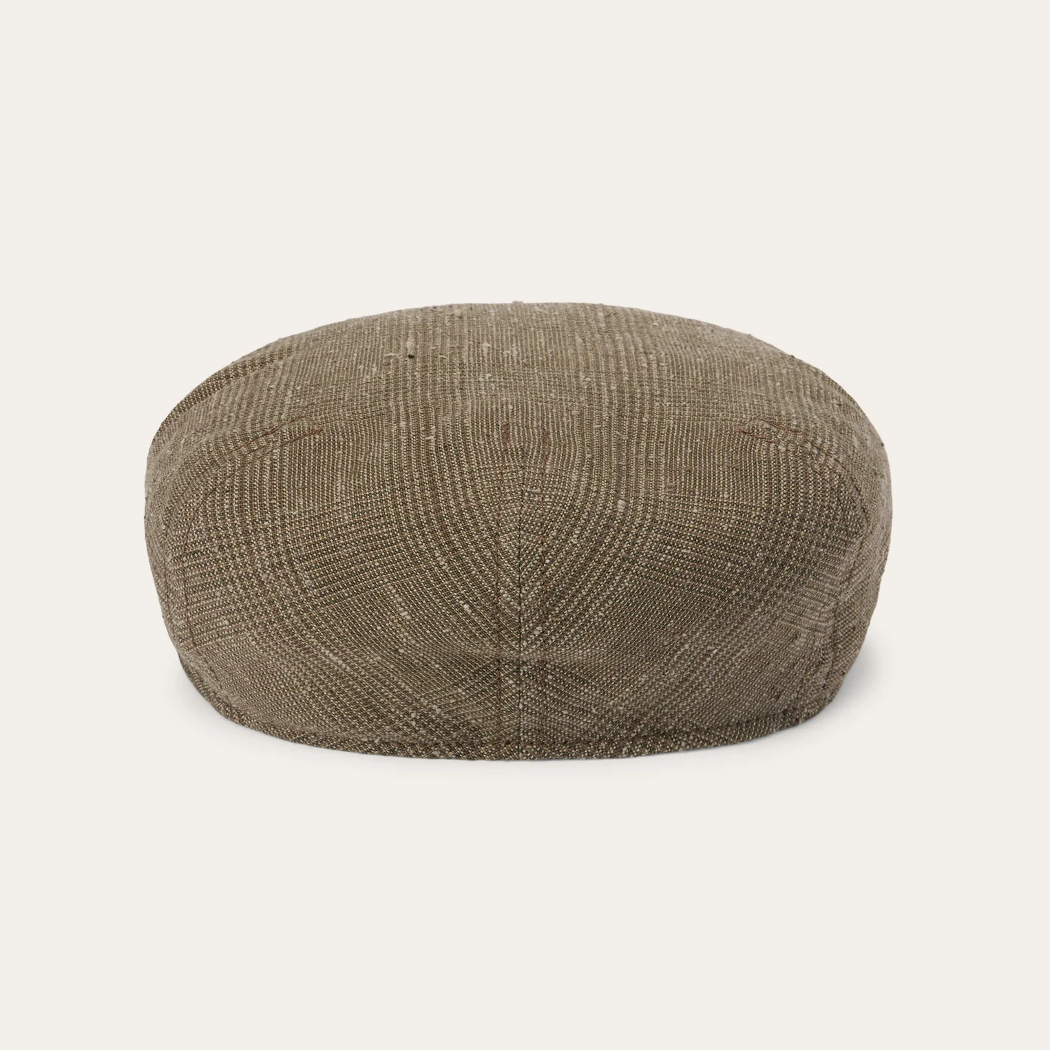 Glen Check Linen/Silk Kent Cap - Image 4