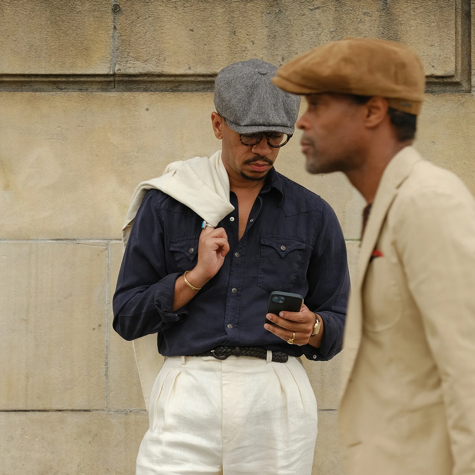 Wool Herringbone Hatteras - Image 3
