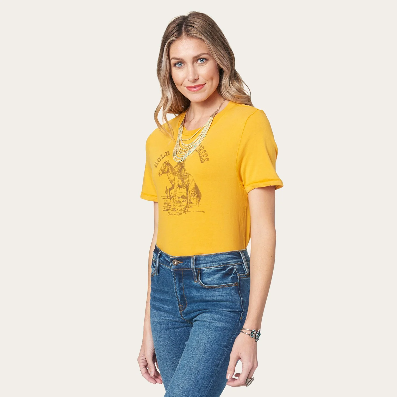 Hold Your Horses Graphic Tee - Image 3