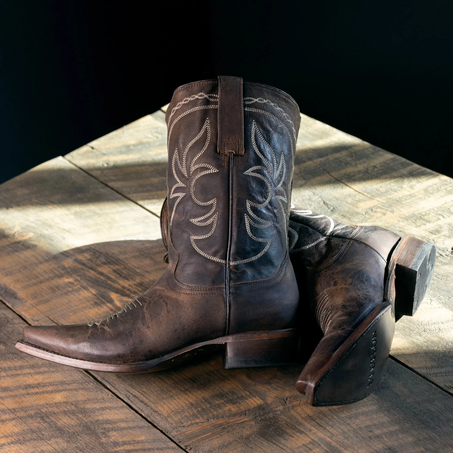 Iris Mid-Calf Embroidered Boot - Image 4
