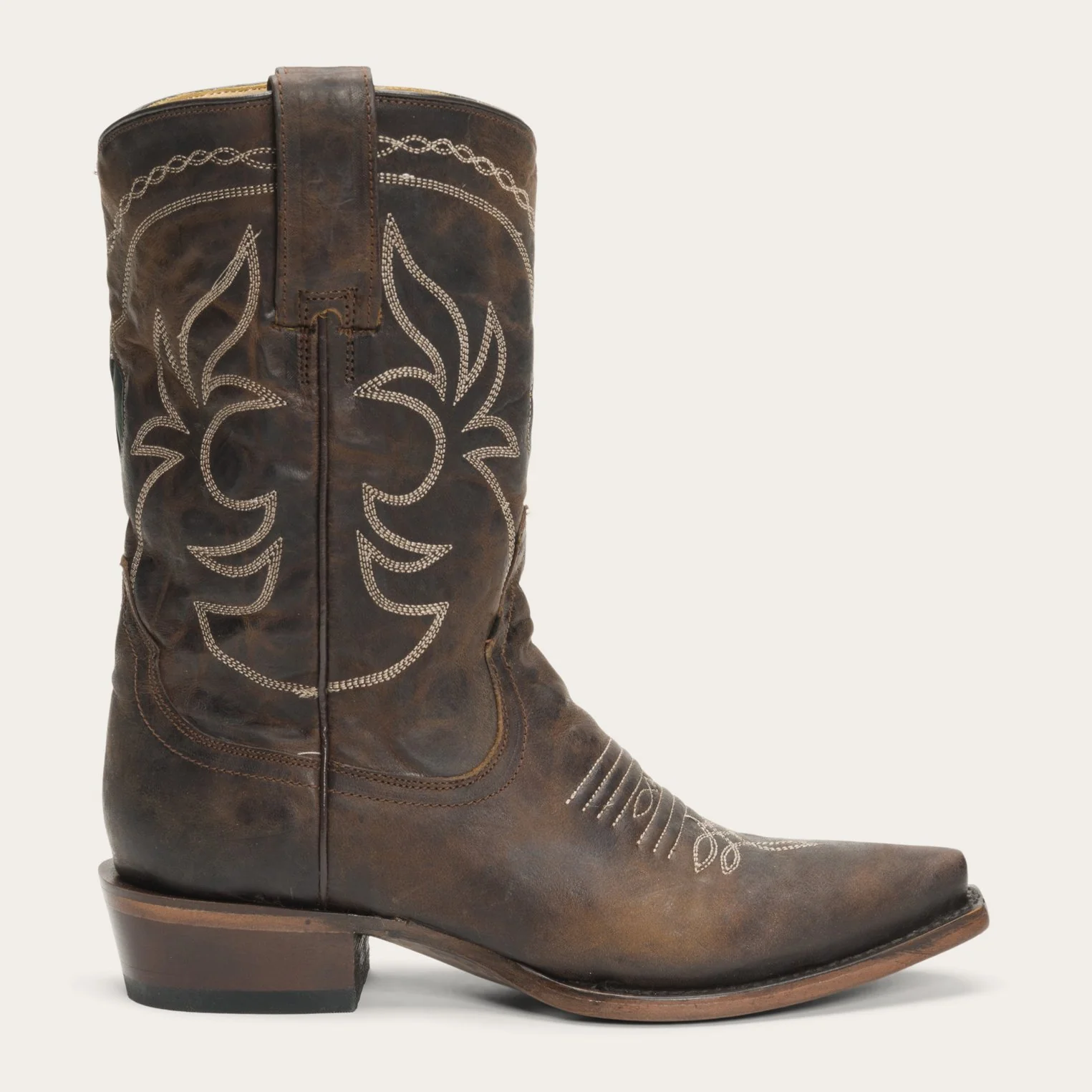 Iris Mid-Calf Embroidered Boot - Image 5