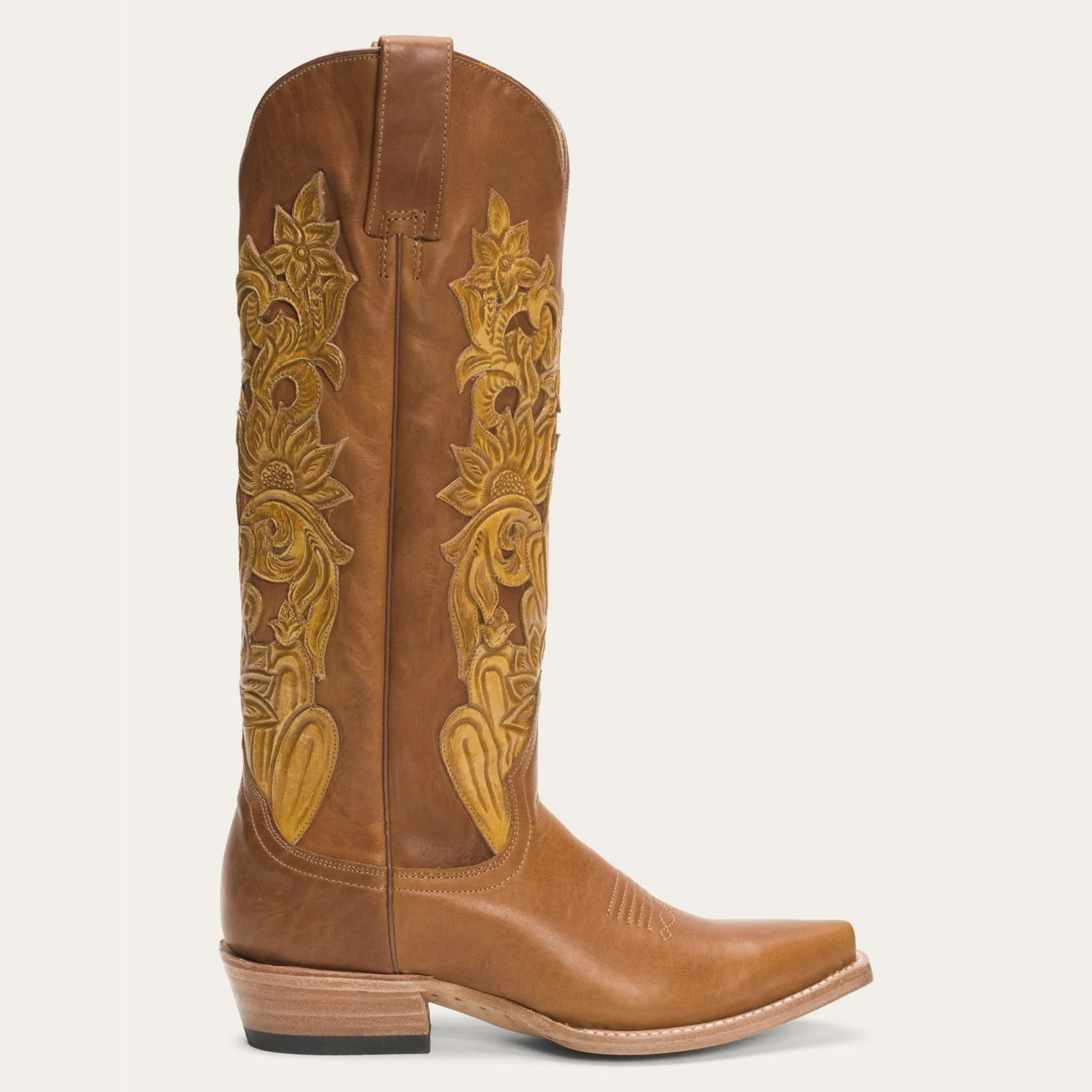 Jules Hand Tooled Leather Boot - Image 4