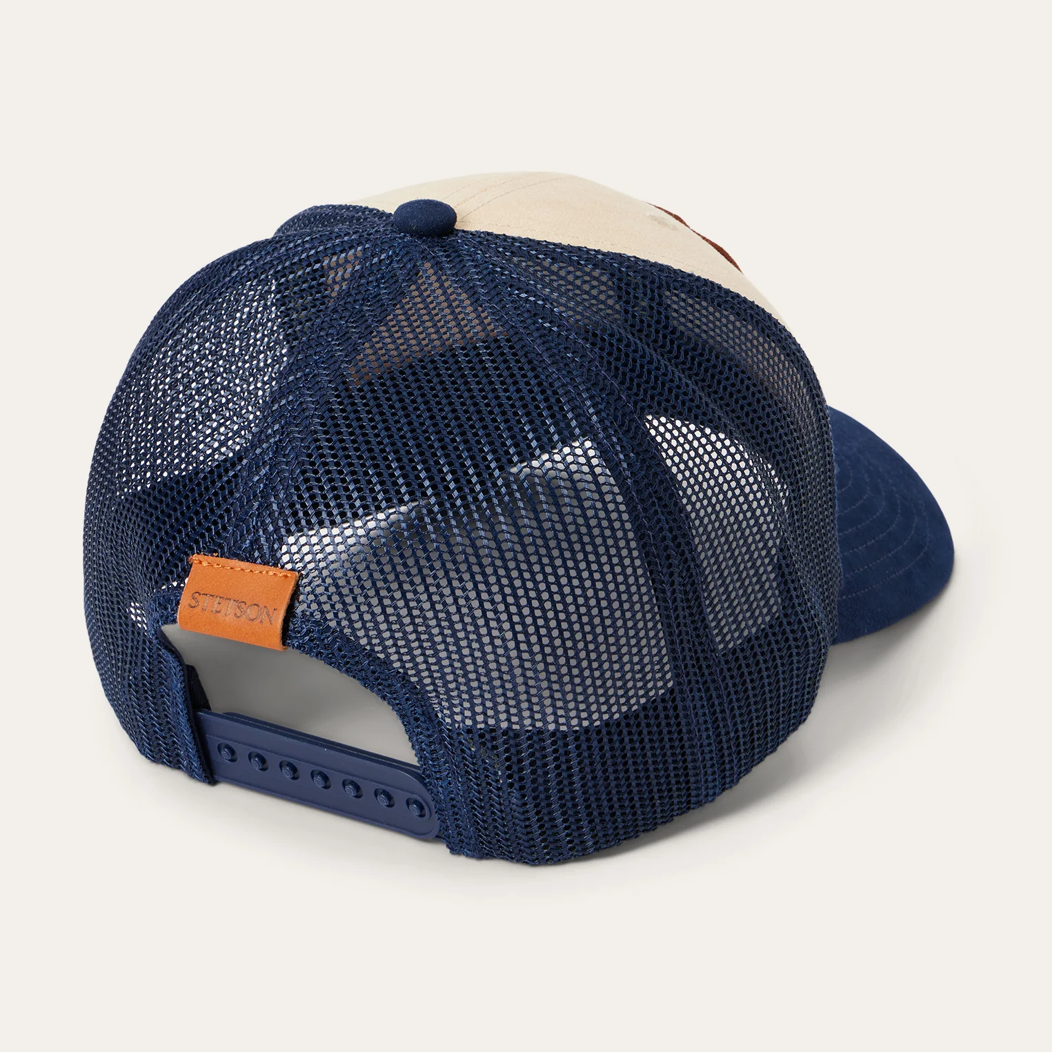 Khaki Arrowhead Patch Trucker Cap - Image 3