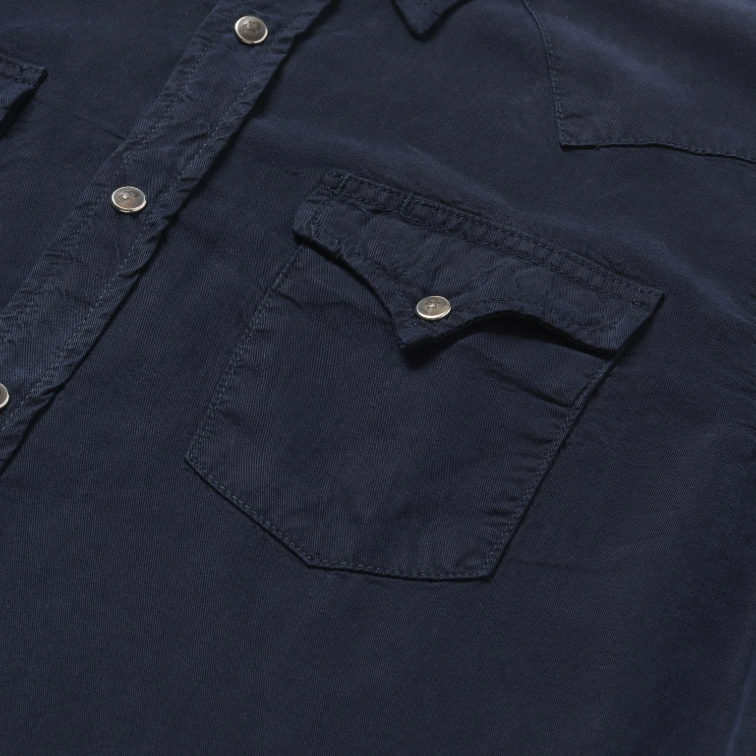 Navy Twill Shirt - Image 5