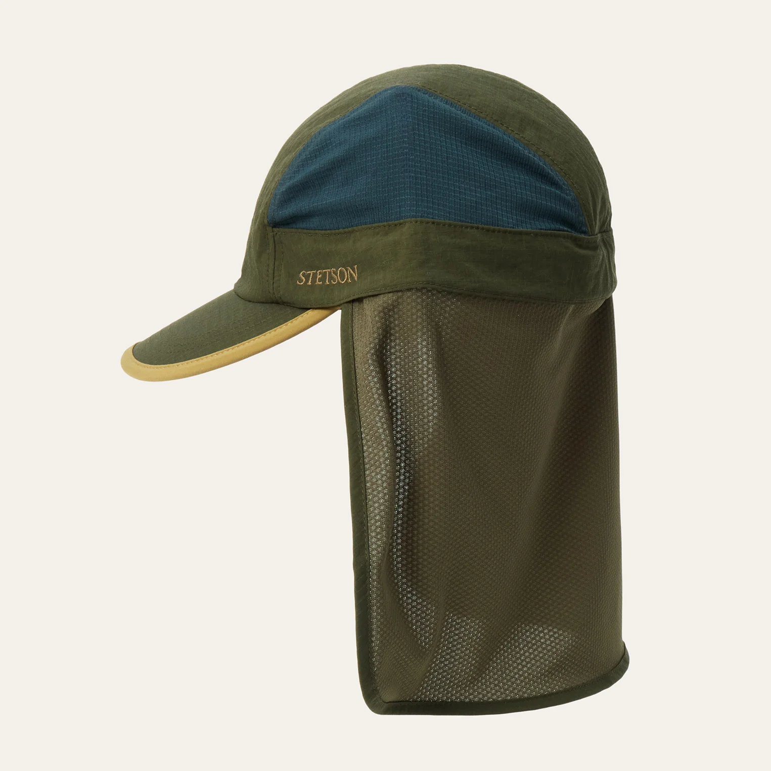 Sunshade Cap With Neck Flap - Image 4