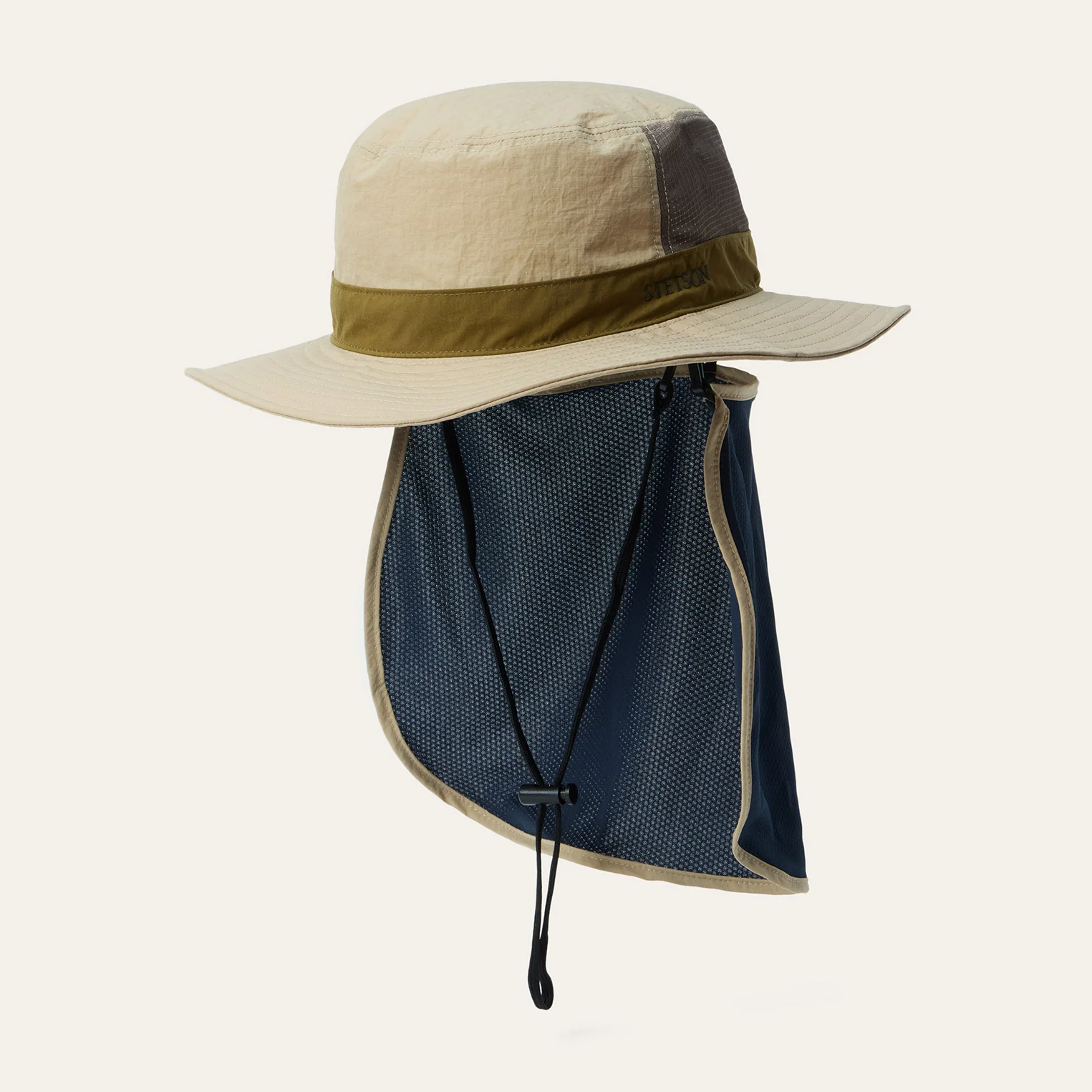 Sunshade Safari Hat With Neck Flap - Image 3